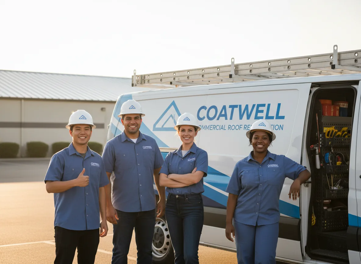 Commercial roof coating company in Sutherland, VA